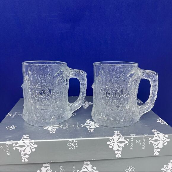 1993 McDonald’s Flintstones Treemendous Mug Set - Picture 1 of 8